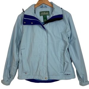 LL Bean Powder Blue Ski Jacket Shell